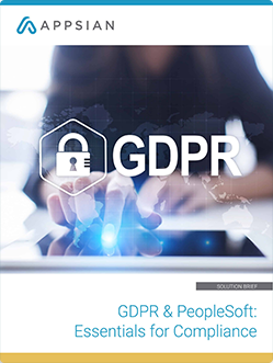 GDPR & PeopleSoft: Essentials for Compliance