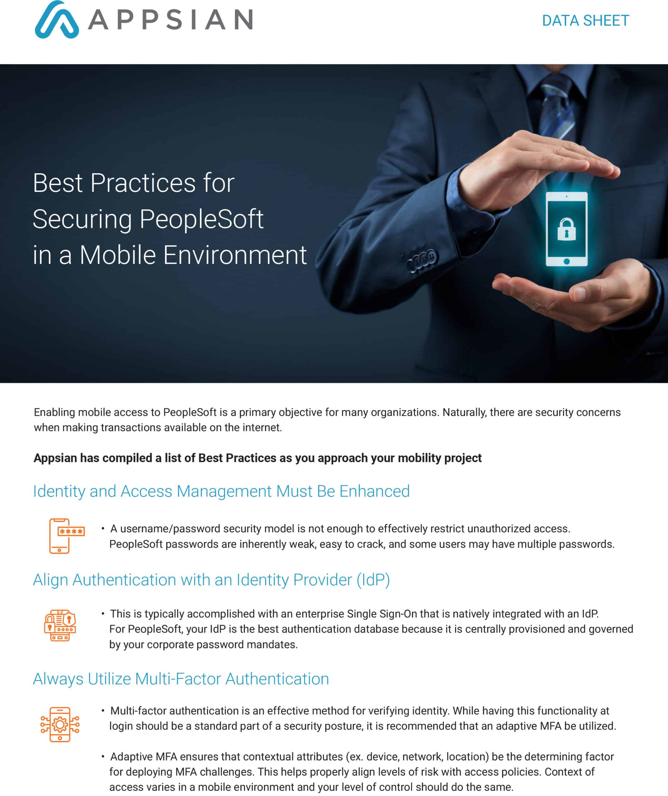 Best Practices for Securing PeopleSoft in a Mobile Environment
