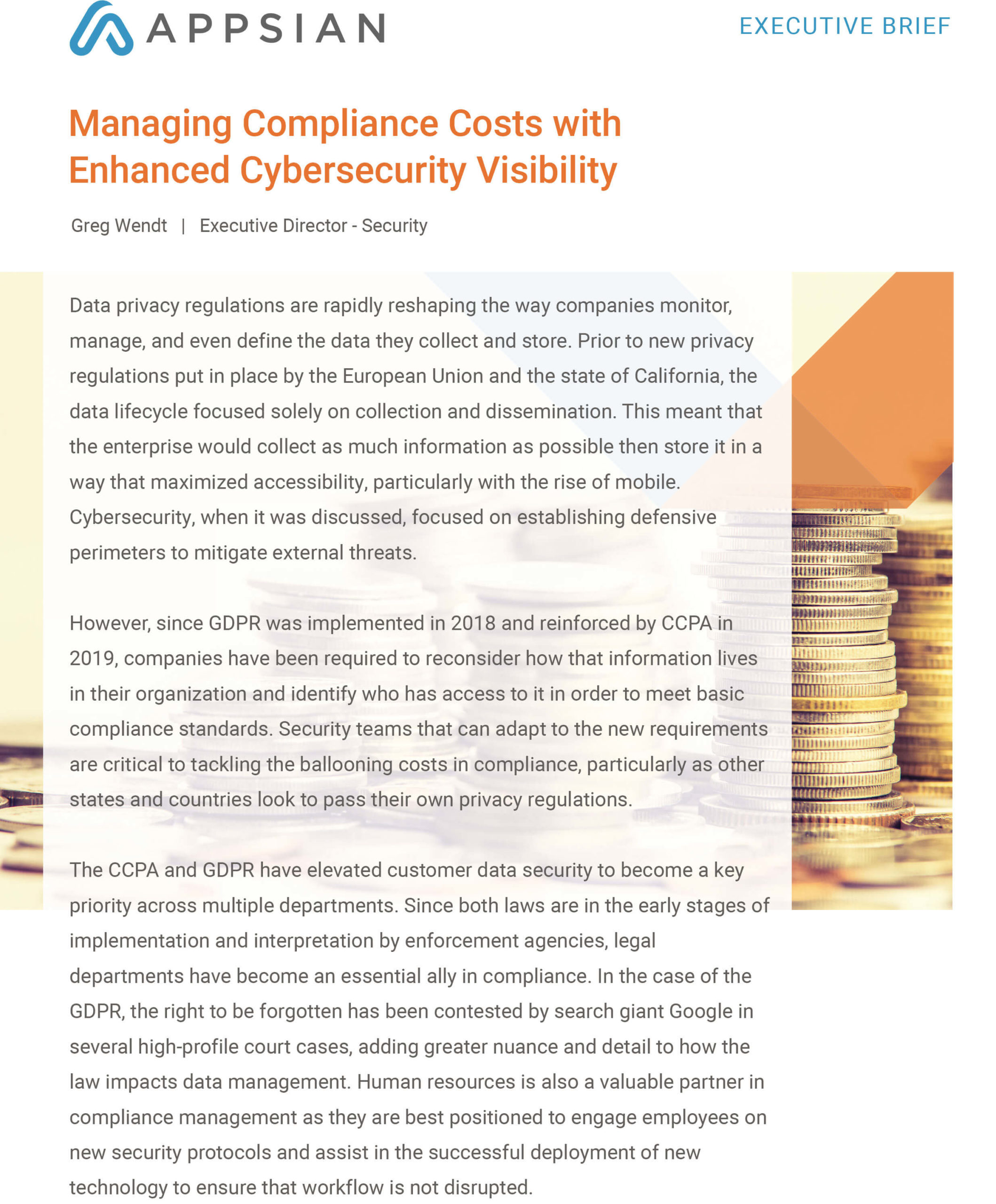 Managing Compliance Costs with Enhanced Cybersecurity Visibility